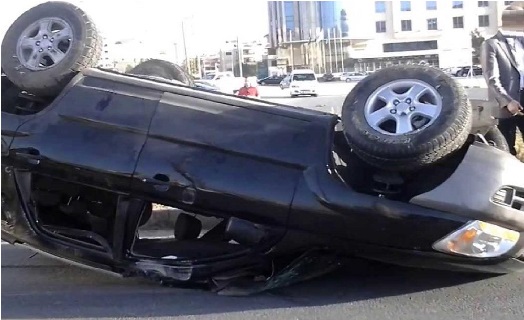 وفاة 6 اصابات بحادث تدهور مركبة في محافظة العقبة