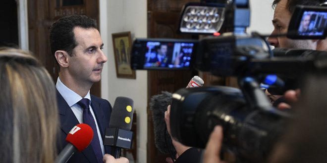 الاسد: سابقى رئيساً للدولة السورية ما دام الشعب يريد ذلك
