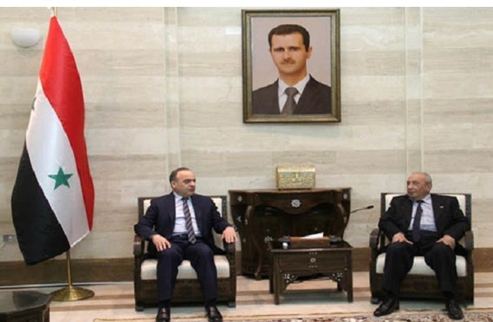 وفد نقابي مصري يؤكد الوقوف لجانب النظام السوري