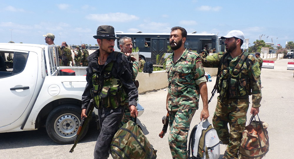 متطوعون من الاقطار العربية يقاتلون لجانب الجيش السوري