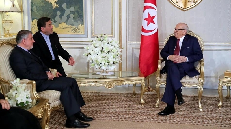 الرئيس التونسي يغازل إيران ويعتبرها 