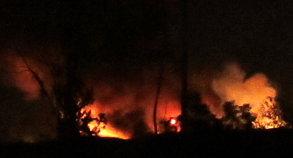 قصف صاروخي اسرائيلي لموقع عسكري سوري قرب مطار دمشق