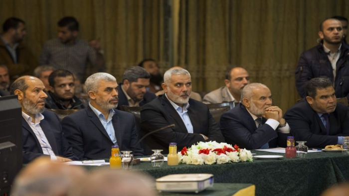 اسماء رئيس واعضاء الهيئة القيادية الجديد لحركة حماس