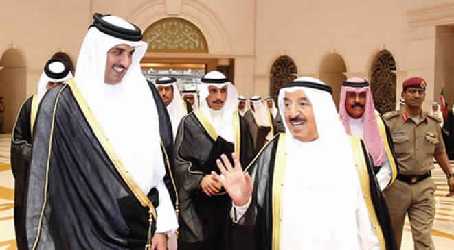 الكويت تلمح الى استعداد قطر لتقديم بعض التنازلات لخصومها الخلايجة