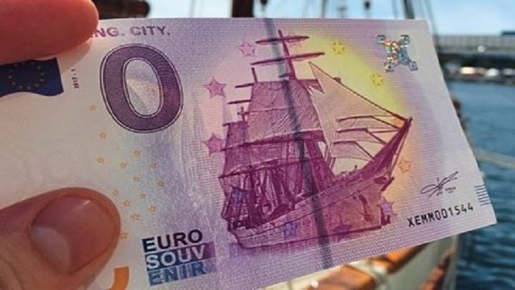 المانيا تصدر عملة ورقية قيمتها صفر وثمنها 2.5 يورو