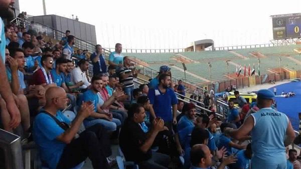 جماهير النادي الفيصلي تهتف في القاهرة لحماة المسجد الاقصى