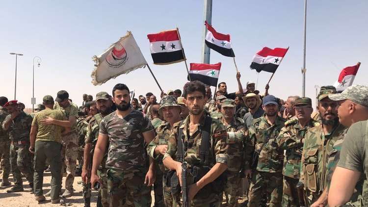الدواعش يستسلمون بالجملة للجيش السوري في دير الزور