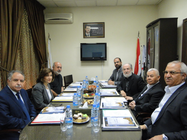 مجلس إدارة مؤسسة القدس الدولية تعقد ثاني اجتماعاتها بدمشق