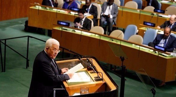 عباس يتلو على مسامع الامم المتحدة وصلة من اوهام السلام ويطالبها بتحقيق ما عجزت عنه منذ 70 سنة