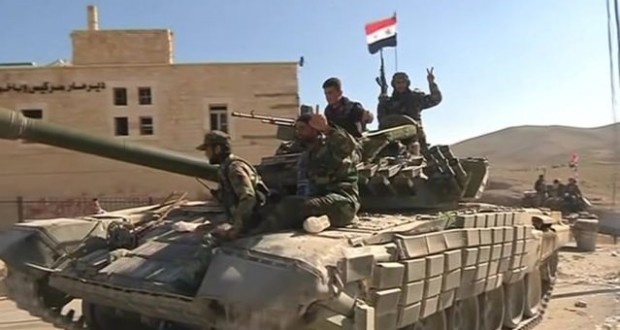 توغل الجيش السوري في مدينة الميادين لتحريرها من الدواعش