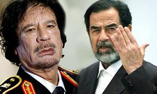 كاريزما صدام ومحاولة القذافي تهريبه من السجن عجلا باعدامه