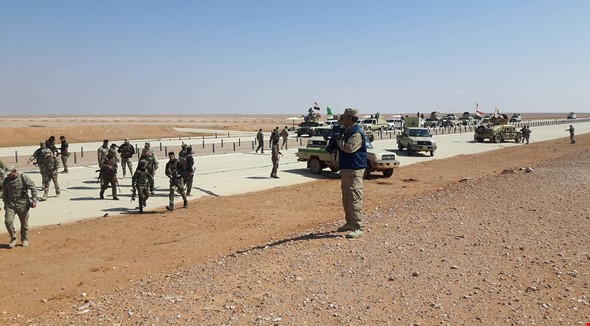 القوات الامريكية تسعى للسيطرة على المثلث الحدودي السوري - الاردني - العراقي
