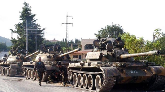الجيش السوري يقرر تطهير الغوطة الشرقية من الارهابيين سواء بالمفاوضات عبر الوساطة الروسية او بالحسم العسكري