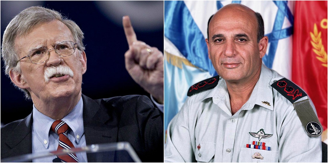 الوزير السابق موفاز يعلن ان بولتون حرّض اسرائيل بشدة على ضرب ايران