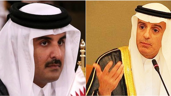 الجبير يدعو حكام قطر لتلبية مطالب ترامب بدفع تكاليف الحماية الامريكية لنظامهم والا فسيسقط خلال أقل من أسبوع