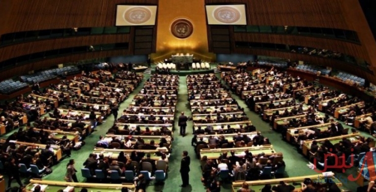 الجمعية العامة للأمم المتحدة تهزم الصلف الامريكي - الاسرائيلي وتتبنى قراراً لحماية الفلسطينيين