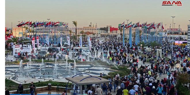 اختتام فعاليات معرض دمشق الدولي بعدما توافد اليه أكثر من مليوني زائر