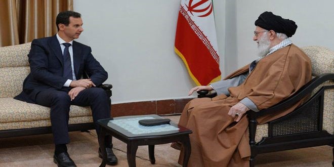 خلال زيارة عمل مفاجئة… الرئيس الأسد يلتقي قائد الثورة الإسلامية في إيران ورئيس الجمهورية