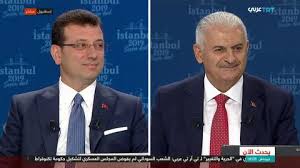 مرشح المعارضة لانتخابات اسطنبول يتفوق في مناظرة تلفزيونية على زلمة اردوغان ‎