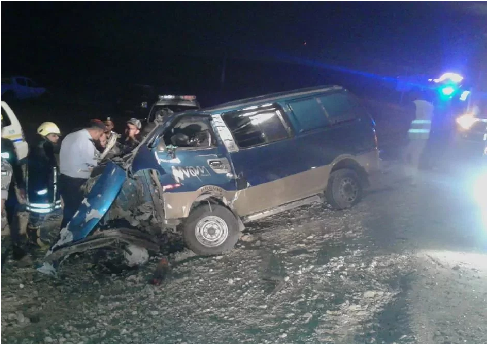 4 وفيات بحادث تصادم على الطريق الصحراوي قرب معان
