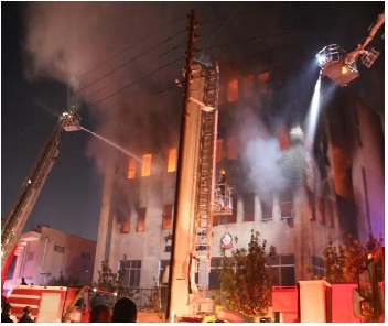 وفاة طفلين وإصابة والدتهما إثر حريق منزل في محافظة إربد