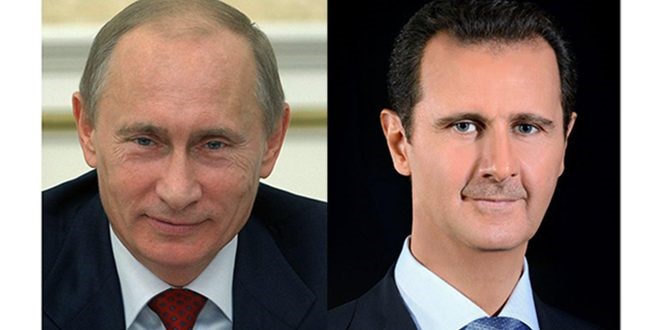الأسد يتلقى التهاني بعيد الجلاء من رؤساء روسيا وبيلاروس والإمارات وإيران وأبخازيا وموريتانيا وملك ماليزيا وسلطان عُمان