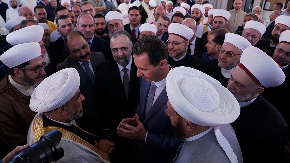الرئيس الأسد يؤدي اليوم صلاة عيد الأضحى المبارك في رحاب جامع الأفرم بدمشق/ فيديو