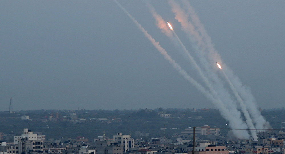 إطلاق قذيفة صاروخية مساء اليوم من غزة باتجاه إسرائيل
