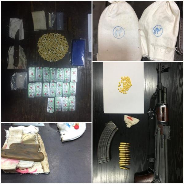 القبض على 33 مروجا للمخدرات بحوزتهم مواد مخدرة وأسلحة/ فيديو