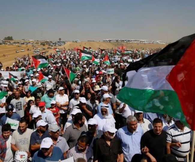 غزة: 30 مصابا جراء قمع الاحتلال لمسيرة العودة في جمعة 