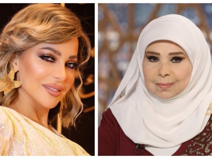 تكريم مديحة حمدي وسوزان نجم الدين عقب عرض مسرحية 