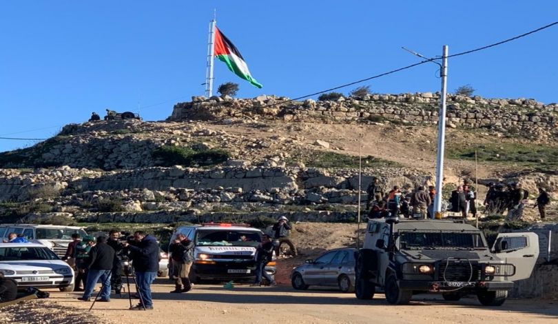 إصابة 70 فلسطينيا في مواجهات مع قوات الاحتلال جنوبي نابلس