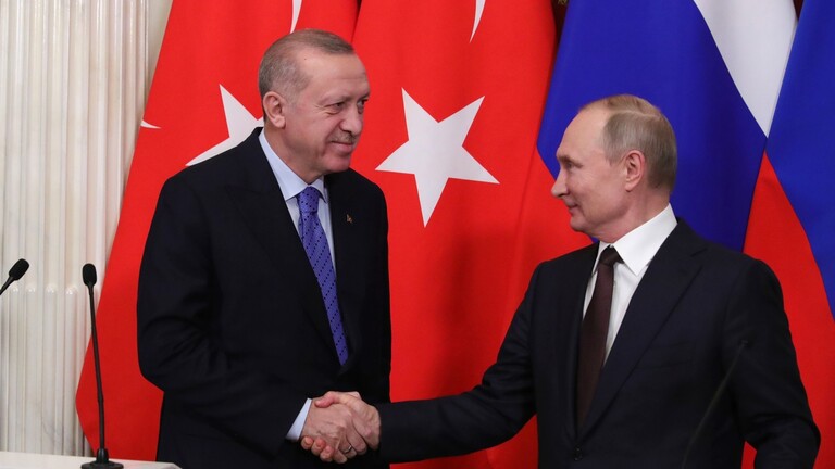 مع التنويه بالمشاركة الايرانية.. بوتين وأردوغان يناقشان مسائل تطبيع العلاقات التركية - السورية