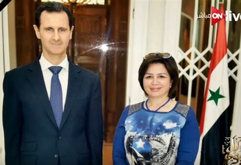 الفنانة إلهام شاهين تستذكر وقائع لقائها مع الرئيس الأسد/ فيديو