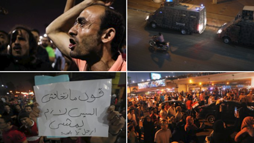 وفقا لوكالة أسوشيتد برس.. مواجهة مظاهرات مصرية محدودة امس الجمعة بالضرب والاعتقال ورصاص الخرطوش وقنابل الغاز