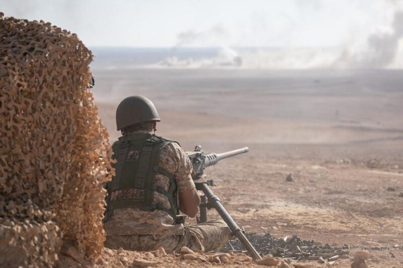 القوات المسلحة تحبط محاولة تسلل وتهريب مخدرات من سوريا