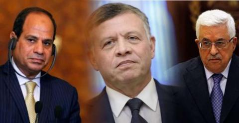 وزراء خارجية مصر والأردن والسلطة يحثون إسرائيل على الجلوس والتفاوض بغية التوصل لتسوية نهائية على أساس حل الدولتين