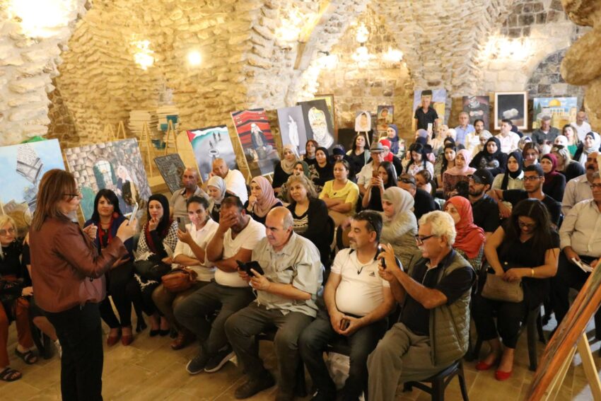 منتدى المنارة للثقافة والإبداع في نابلس ينظم فعالية ثقافية فنية بعنوان 