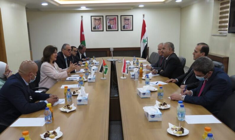 الأردن وسوريا يبحثان سبل تعزيز التعاون المشترك في مجال الطاقة