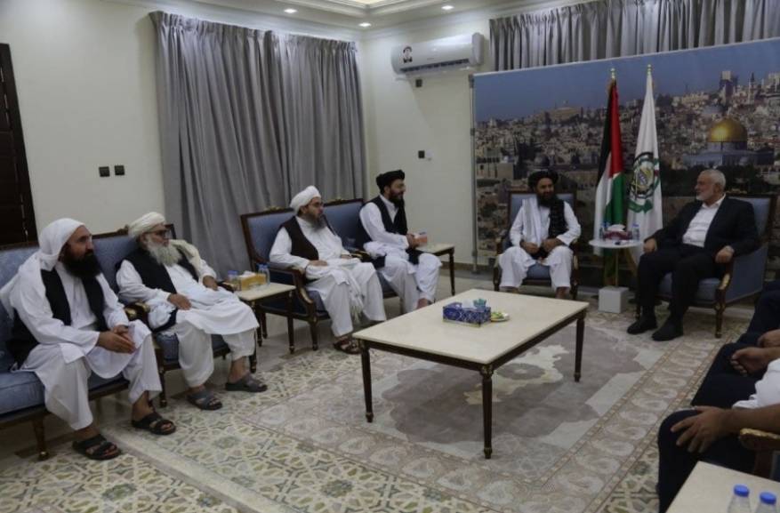 حماس تهنئ طالبان بالنصر وقناة 