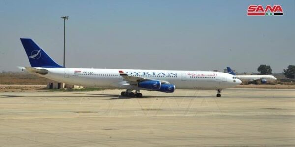 وزارة النقل السورية تنفي سقوط طائرة للخطوط الجوية السورية