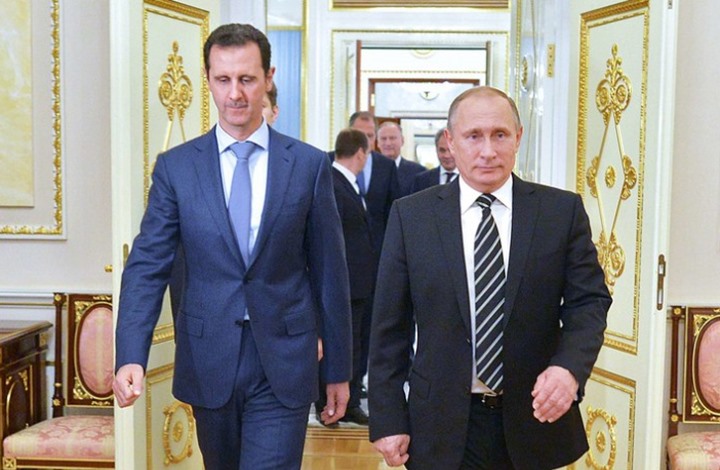 الأسد لبوتين: ما يحصل اليوم تصحيح للتاريخ وإعادة توازن للعالم فالهستيريا الغربية تستهدف إبقاء التاريخ في المكان الخاطئ