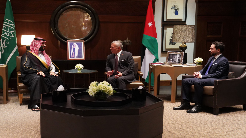 الأردن والسعودية يؤكدان ضرورة التوصل لحل سياسي لأزمة سورية ووقف التدخلات التي تهدد هويتها ووحدتها وسيادتها