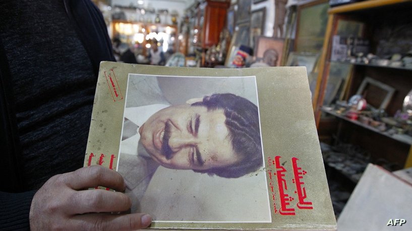 إعتقال 4 عراقيين لانهم رفعوا صور الشهيد صدام وهتفوا باسمه