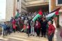 وقفة احتجاجية بالقرب من السفارة الإسرائيلية في عمان اليوم الجمعة، تنديداً بجرائم الاحتلال المستمرة وآخرها مجزرة نابلس