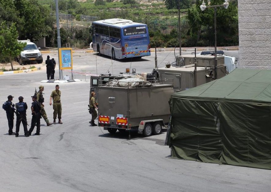 تعرض موقع عسكري إسرائيلي فجر اليوم لإطلاق نار قرب نابلس