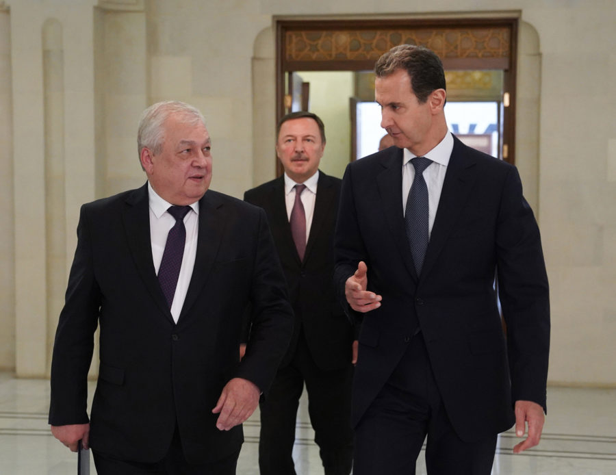 الرئيس الأسد يبحث مع لافرنتييف ملف عودة اللاجئين السوريين، والتعنت التركي في مسألة الانسحاب من الأراضي السورية