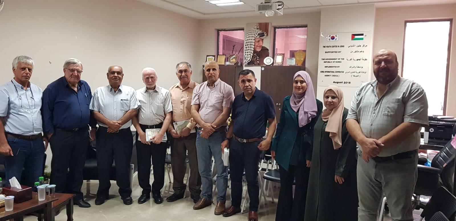 لقاء عمل بين اتحاد الكتّاب الفلسطينيّين– الكرمل48 وفعاليّات ثقافيّة في جنين