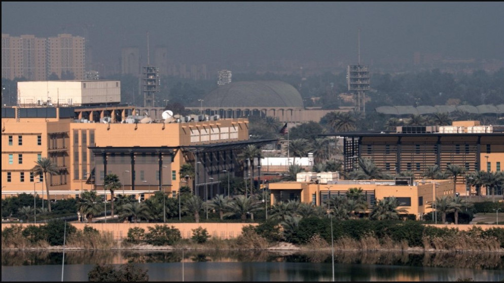 3 صواريخ تستهدف السفارة الأميركية بالمنطقة الخضراء في بغداد